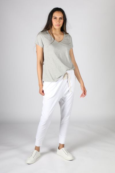 Robb & Lulu Melrose Tee In Grey