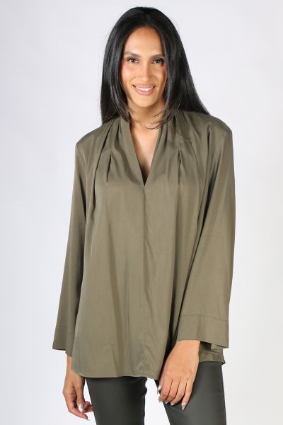 Lounge Athens Tunic In Olive