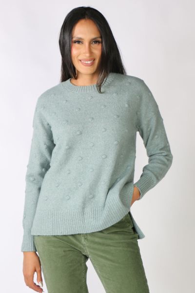 Bobble Pullover in Dew By Jump
