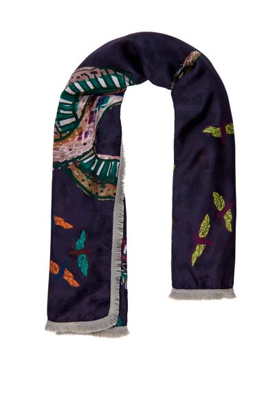 POM Snakes and Leopards Scarf