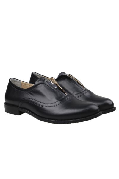 Piazza Grande Studded Loafers In Black