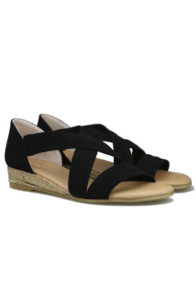 Claire Espadrille By Pinaz In Black