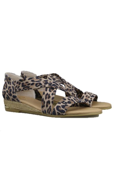 Claire Espadrille By Pinaz In Leopard