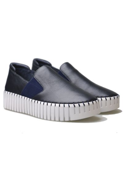 Becca Sneaker By Django & Juliette In Navy and White