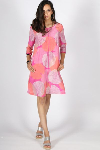 Rasa Pink Silk Aisha Dress