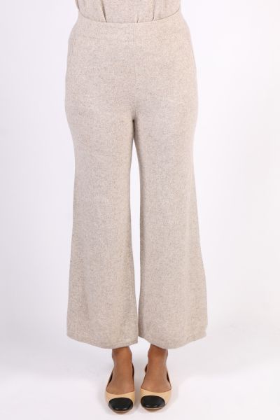 C & Co Classic Palazzo Pant In Marle