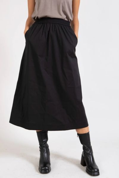 CC Heart Phoebe Skirt In Black