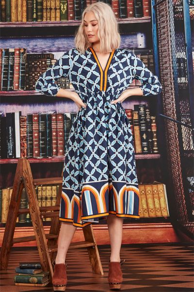 Cooper Moroccan Musings Dress In Print