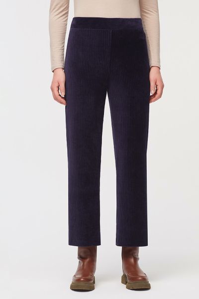 Nice Things Corduroy Stretch Pant In Navy