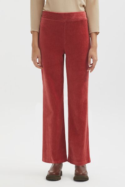 Nice Things Corduroy Stretch Pant In Pink