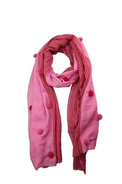 Directions Flirt Scarf In Pink