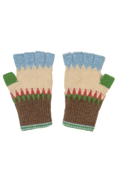 Eribe Alloa Fingerless Gloves In Strathmore