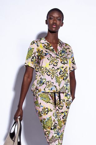 Funky Staff Indira Shirt In Retro Rose