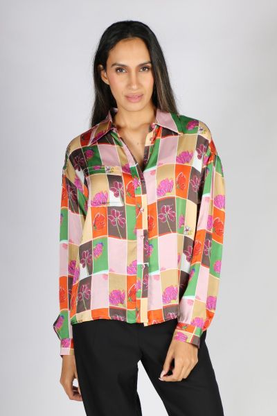Funky Staff Camil Shirt In New Flower