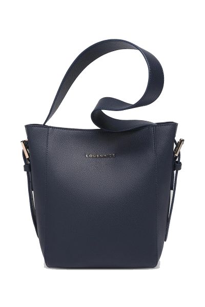 The Louenhide Farrell Shoulder Bag is a modern take on a classic bucket bag silhouette designed to elevate your style and keep your essentials organised. Featuring a textured vegan leather exterior this bag boasts a sleek and sophisticated design that eff