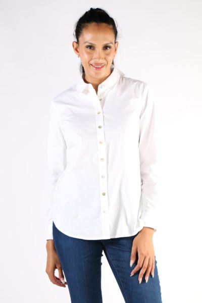 Foil All Class Shirt In White