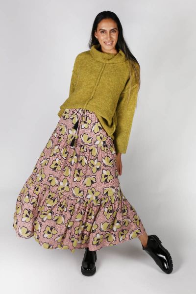 Foil Time Lucky Skirt In Print