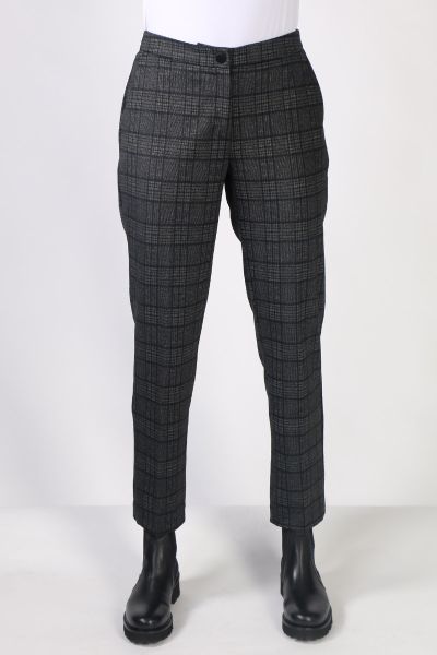 Foil Straight & Narrow Trouser In Check