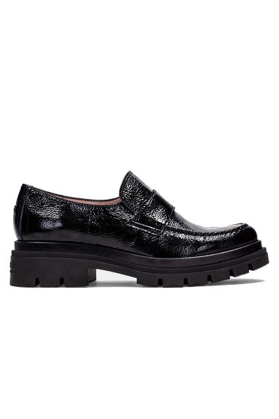 Alison Moccasin Shoe By Hispanitas In Black