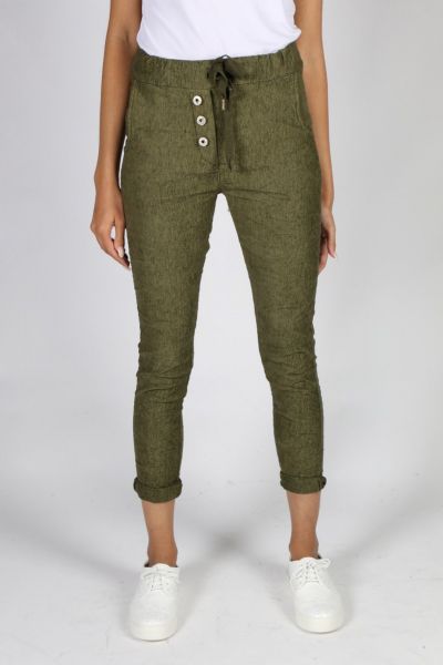 Italian Closet Jogger Pant In Forest