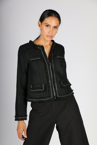 Icon Jacket In Black By Verge 