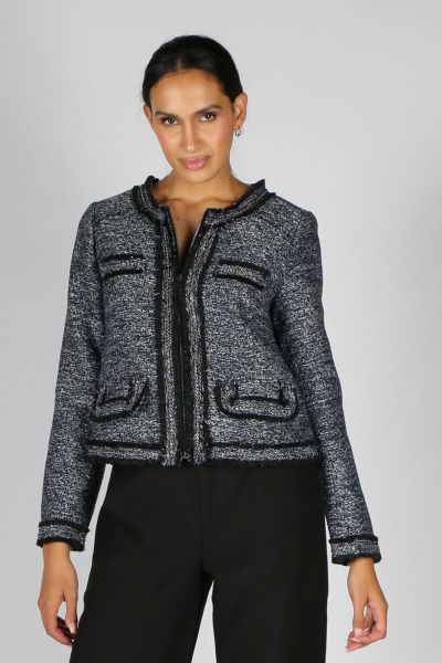 Icon Jacket In Midnight By Verge 