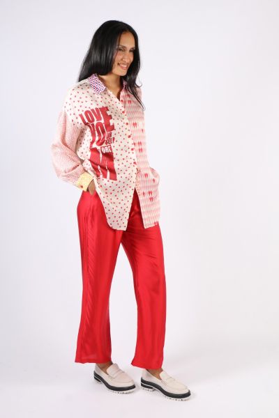 Me369 Demi Pant In Red