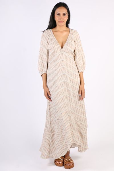 Estilo Toco Dress In Stripe