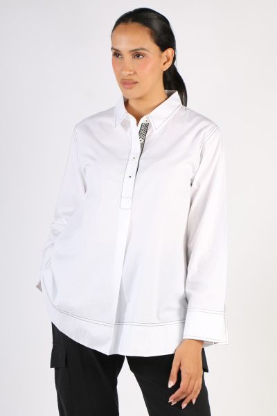 Bagruu Mada Shirt In White