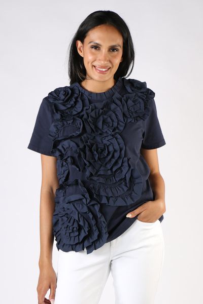 Trelise Cooper Oh Tee Oh My Top in Navy