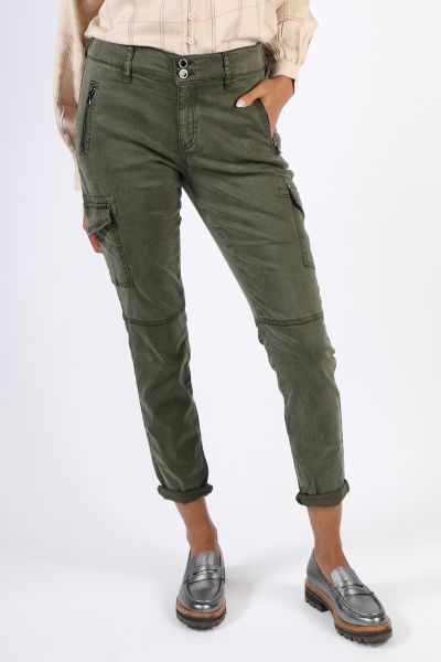 Mos Mosh Gilles Cargo Pant In Forest