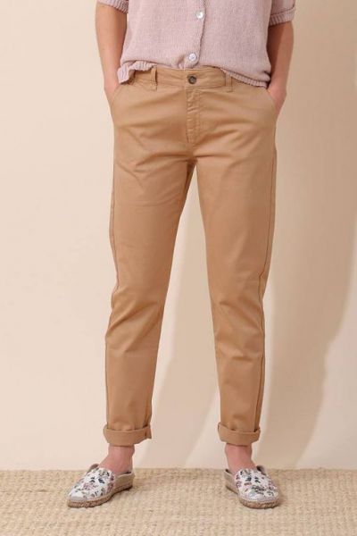Indi & Cold Luca Pant In Camel