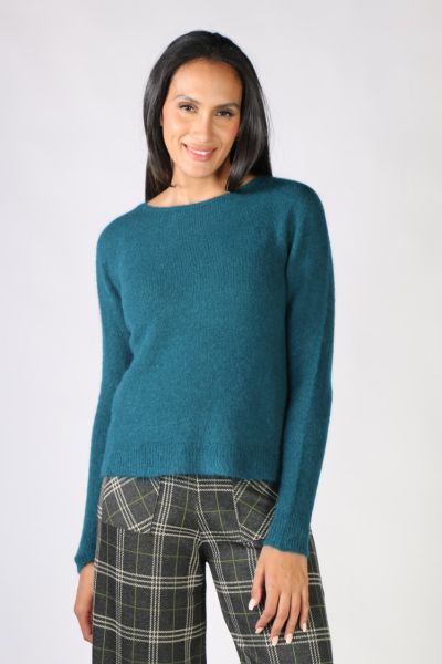 Indi & Cold Emily Knit Jumper In Slate