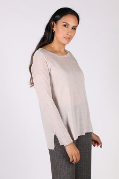 Wool Luxe Jumper By Jump In Cement