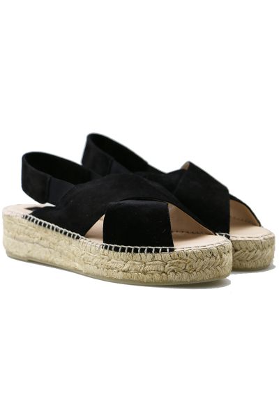 Lisbet Espadrille By Gaimo In Black