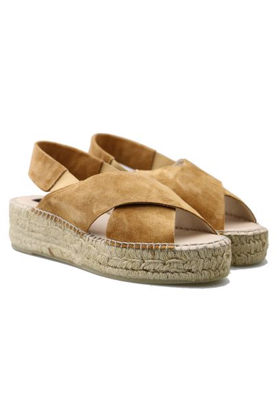 Lisbet Espadrille By Gaimo In Tan