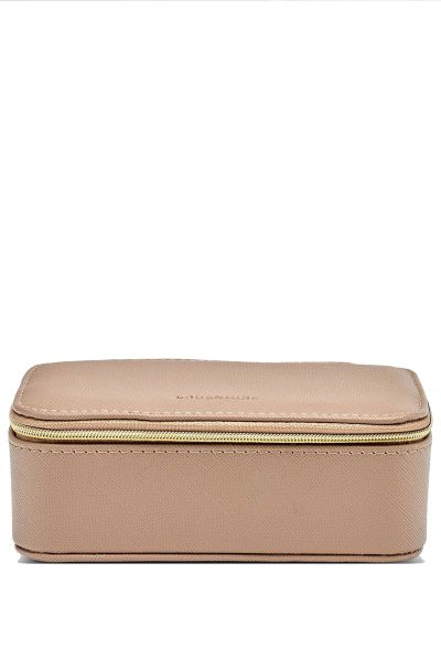 Ellie Jewellery Box By Louenhide In Coffee