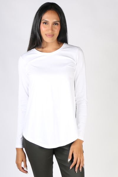 Gordon Top by Lounge in White