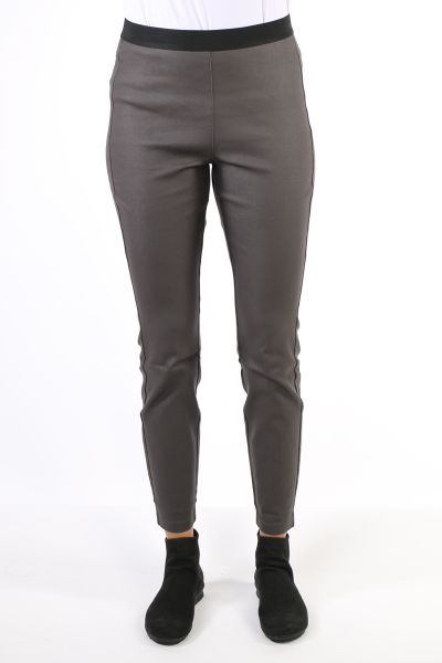 Waxed Stretch Perugia Pant by Lounge in Ash