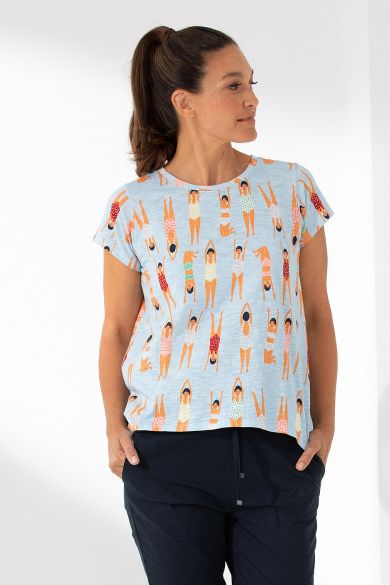 Marco Polo Ladies Tee In Print