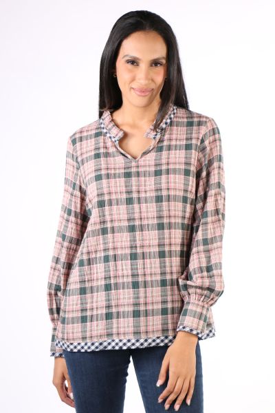 Madly Sweetly Dutton Shirt In Green