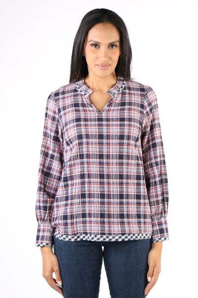 Madly Sweetly Dutton Shirt In Navy