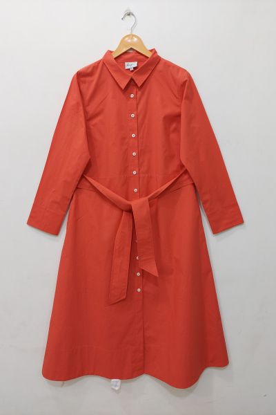 Bagruu Mala Dress In Poppy