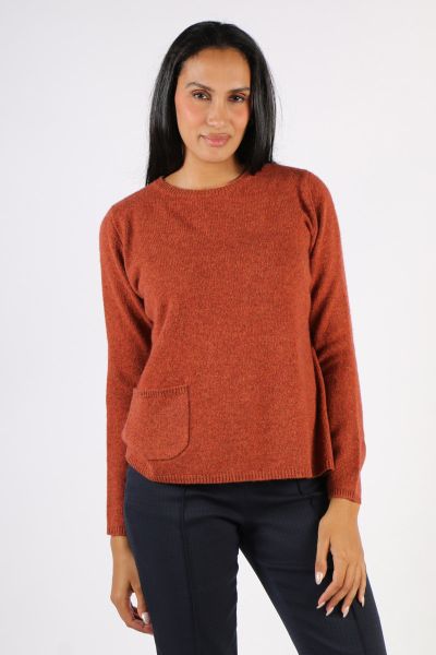 Mansted Zonora Jumper In Rust