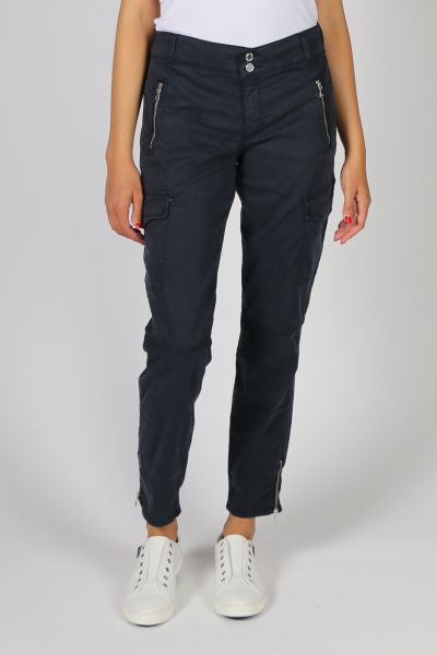Mos Mosh Gilles Cargo Pant In Navy