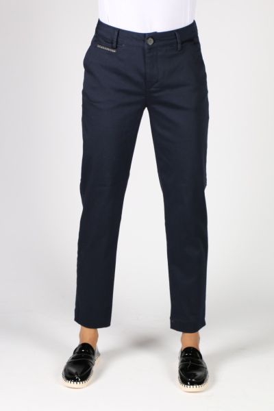 Mos Mosh Remi Chino Pants In Navy