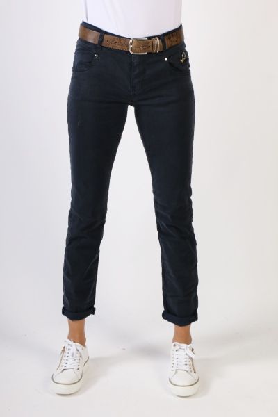 Mos Mosh Nelly Air Pant In Navy