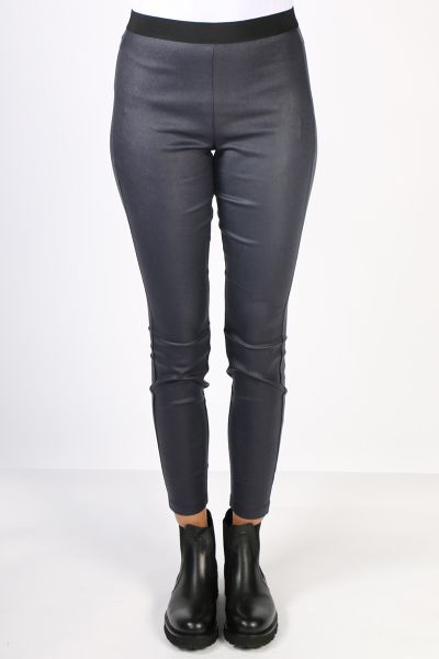 Waxed Stretch Perugia Pant by Lounge in Ink