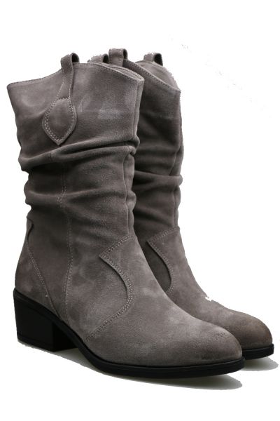 Western Boot By Sempre Di In Taupe