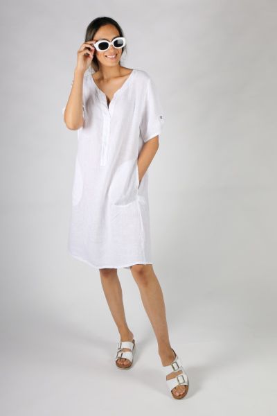 Ridley Sadie Dress In White